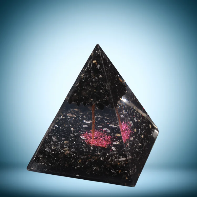 Pyrite Orgone Pyramid